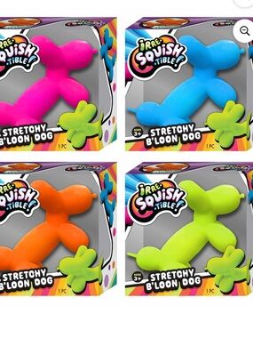 Irre Squish Tible Stretchy  Sand Balloon Dog sensory Toy